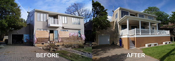 Home Addition: Before and After
